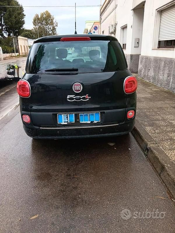 Usata Fiat 500L Lounge 105 CV (77 kW) 2015 Nero Monovolume