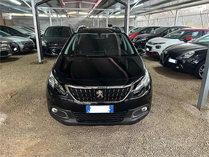 Usata Peugeot 2008 Allure 82 CV (60 kW) 2018 Nero SUV