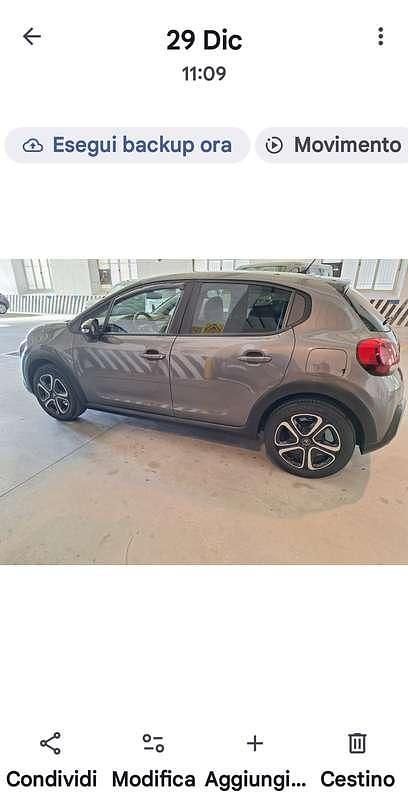 Usata Citroën C3 Feel 83 CV (61 kW) 2019 Grigio Berlina