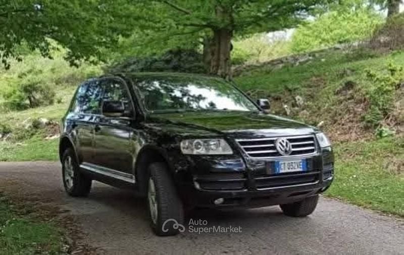 Usata VW Touareg R 174 CV (127 kW) 2005 Nero SUV