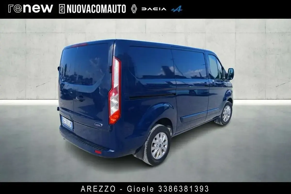 Usata Ford Transit Custom Titanium 170 CV (125 kW) 2021 Blu Furgone