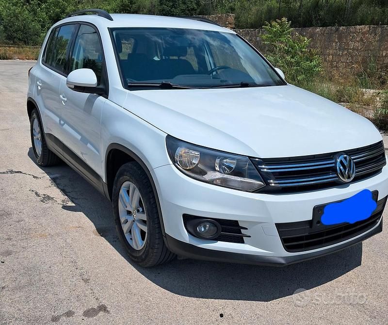 Usata VW Tiguan 110 CV (80 kW) 2014 Bianco SUV
