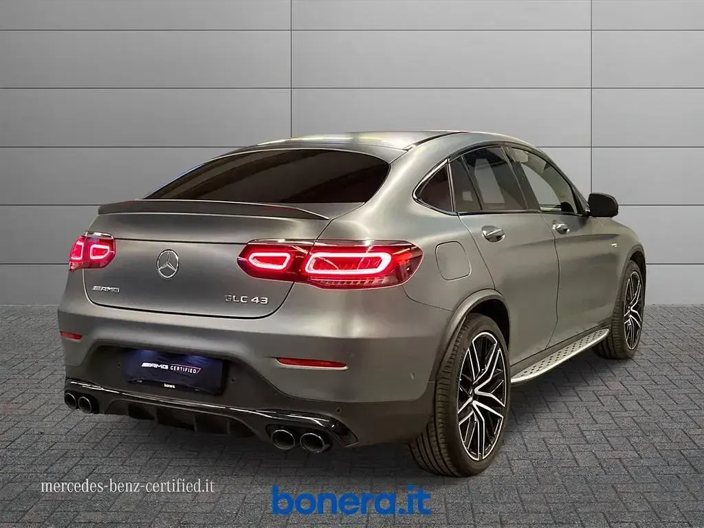 Usata Mercedes GLC43 AMG AMG 390 CV (286 kW) 2021 Grigio Coupé