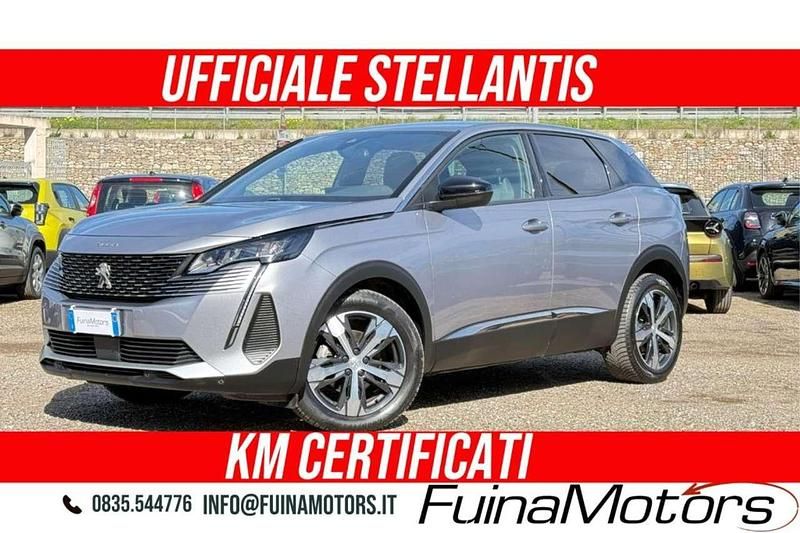 Usata Peugeot 3008 Allure 131 CV (96 kW) 2023 Grigio scuro SUV