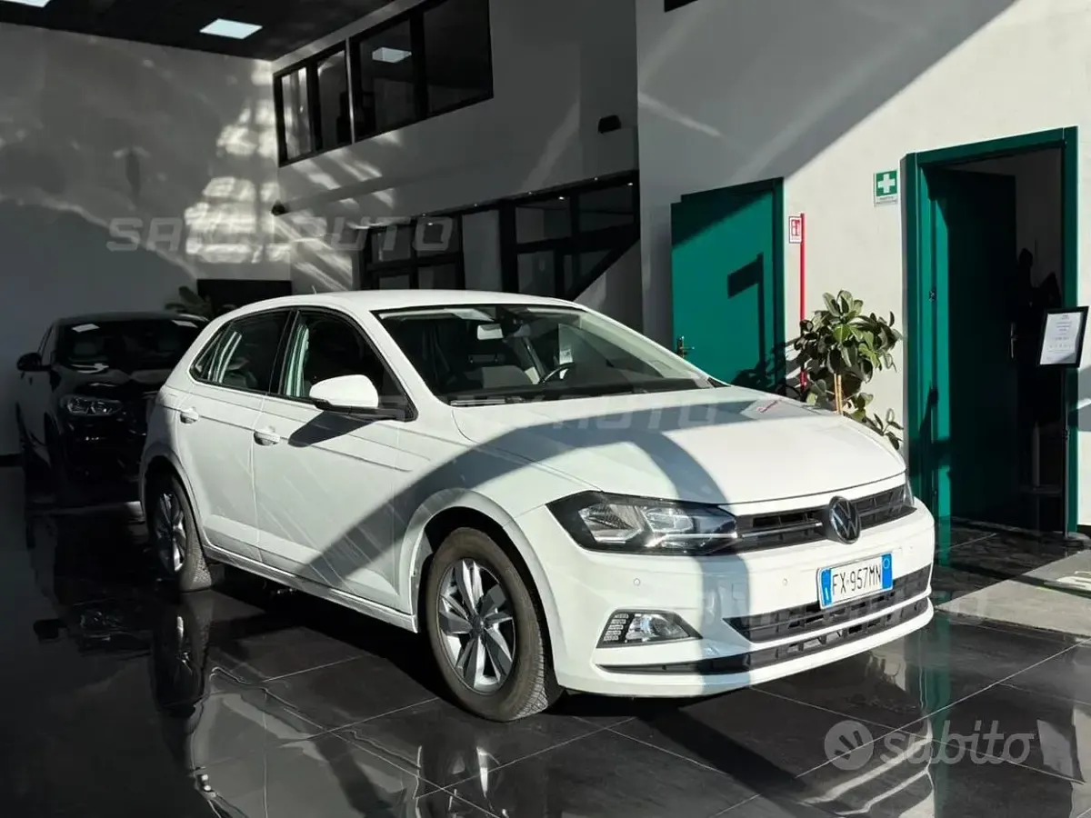 Usata VW Polo Comfortline 80 CV (58 kW) 2019 Bianco Utilitaria