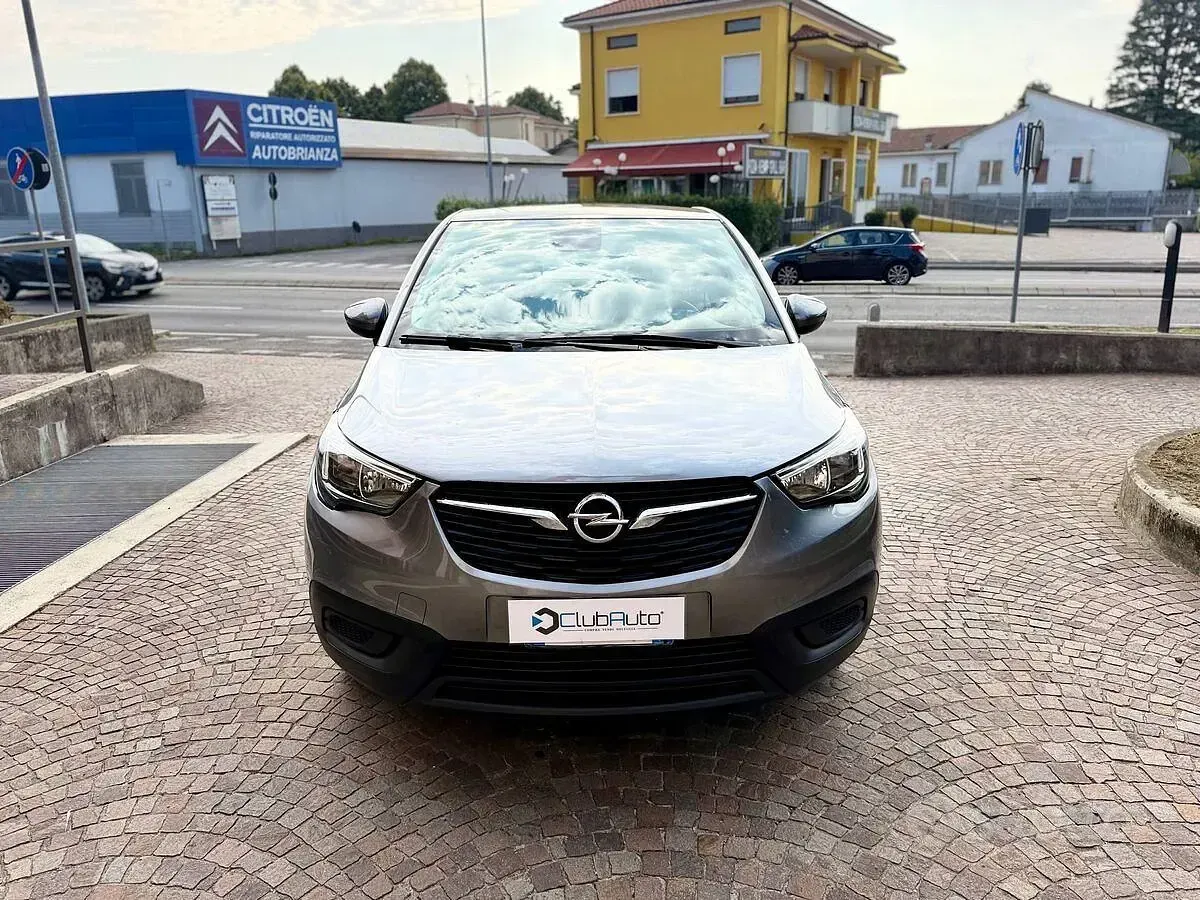 Usata Opel Crossland X 82 CV (60 kW) 2018 Grigio SUV