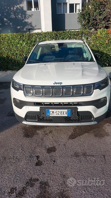 Usata Jeep Compass Limited 130 CV (95 kW) 2023 Bianco SUV