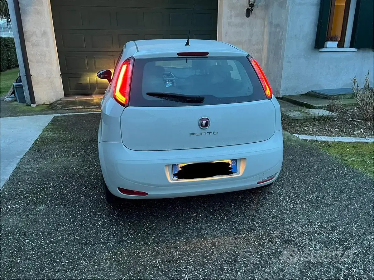 Usata Fiat Punto 69 CV (50 kW) 2013 Bianco Utilitaria