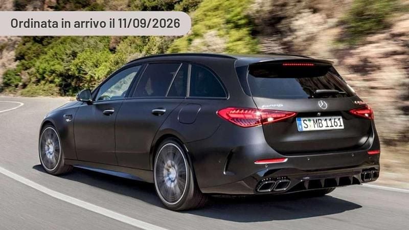 Nuova Mercedes C63S AMG Premium 680 CV (500 kW) 2026 Argento Station wagon