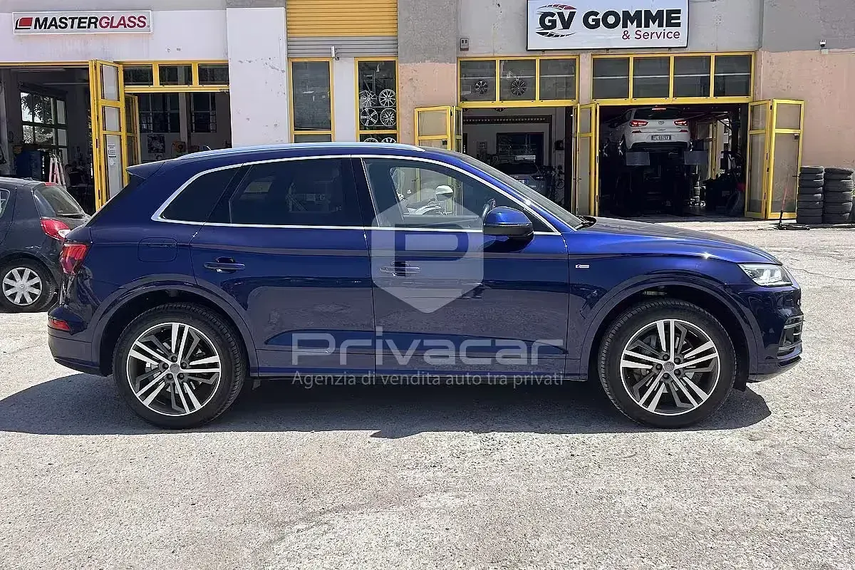 Usata Audi Q5 S-line plus 190 CV (139 kW) 2019 Bluazzurro SUV