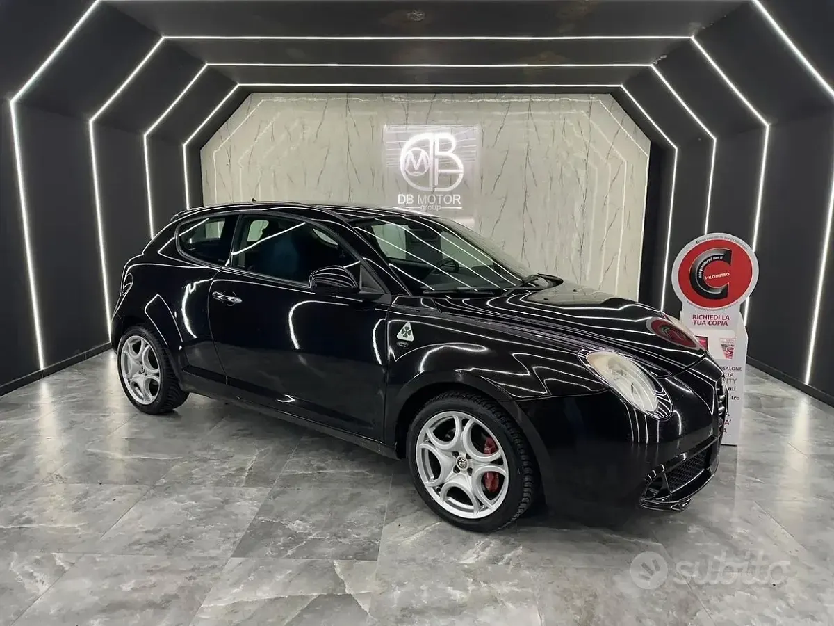 Gebraucht Alfa Romeo MiTo Distinctive 155 PS (114 kW) 2008 Schwarz Kleinwagen