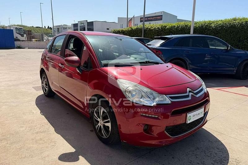 Usata Citroën C3 Exclusive 82 CV (60 kW) 2015 Rosso Utilitaria
