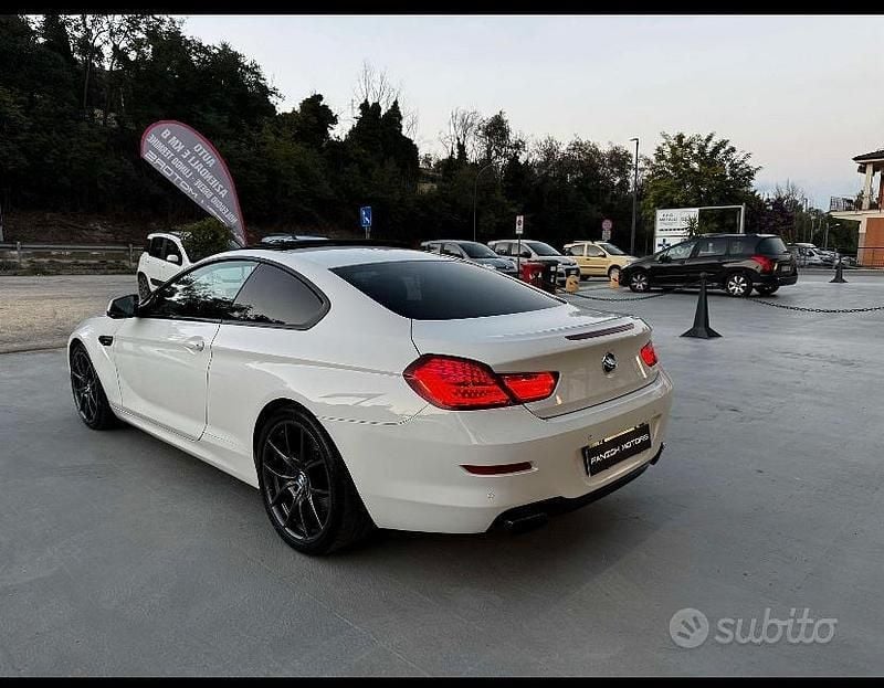 Usata BMW 650 2012 Bianco Coupé