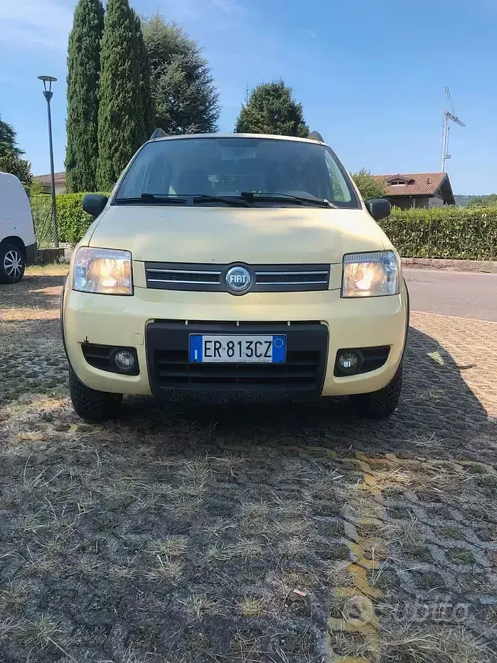 Usata Fiat Panda 4x4 Climbing 60 CV (44 kW) 2004 Giallo Utilitaria