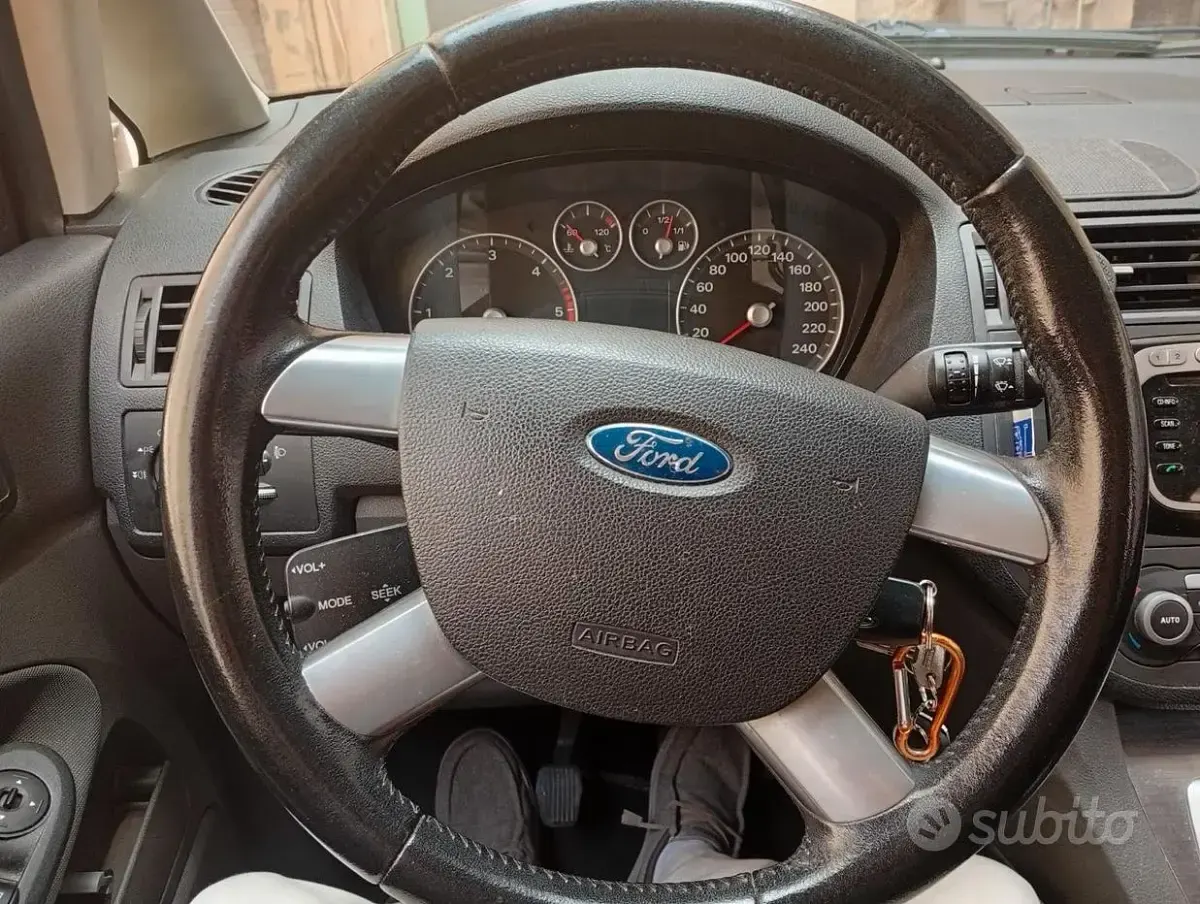 Usata Ford C-MAX Titanium 116 CV (85 kW) 2007 Grigio Monovolume