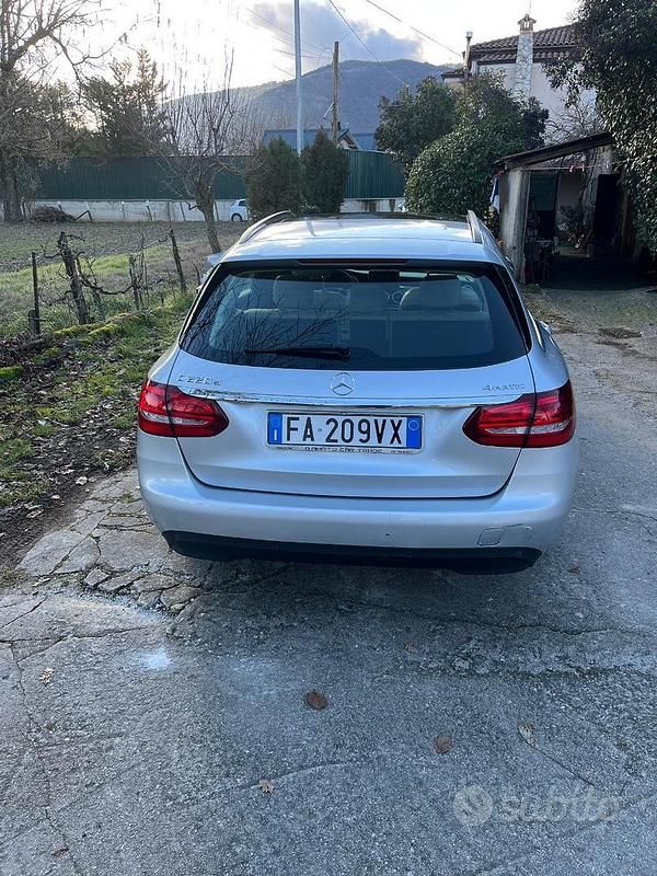 Usata Mercedes C220 170 CV (125 kW) 2015 Grigio Station wagon