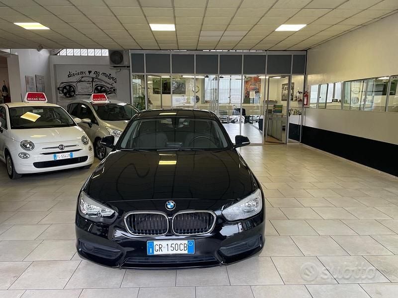 Usata BMW 116 Advantage 116 CV (85 kW) 2019 Nero Utilitaria