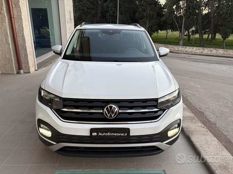 Usata VW T-Cross Life 110 CV (80 kW) 2021 Bianco SUV