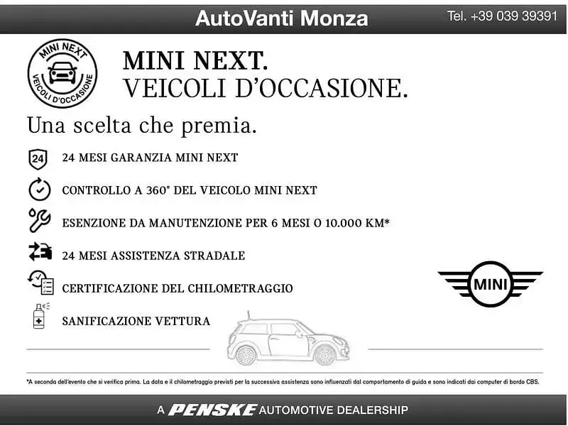 Usata Mini Cooper SE 135 kW (184 CV) 2023 Nero Utilitaria