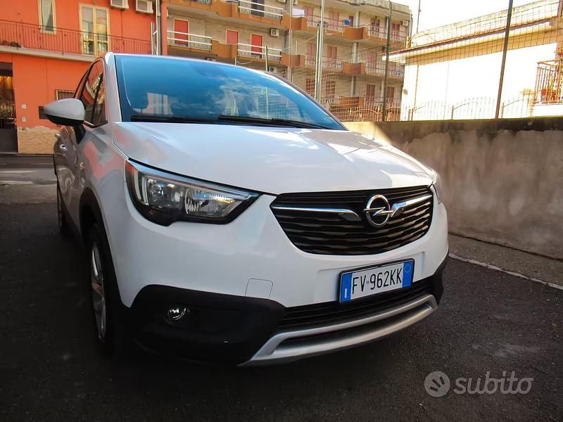 Usata Opel Crossland X Ultimate 102 CV (75 kW) 2019 Bianco SUV