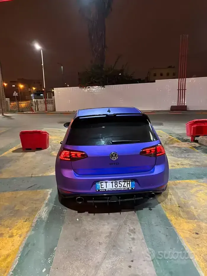 Usata VW Golf VII GTD 184 CV (135 kW) 2014 Nero Berlina
