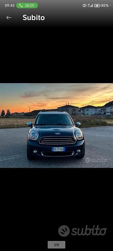 Usata Mini One D Countryman 111 CV (81 kW) 2013 Blu SUV