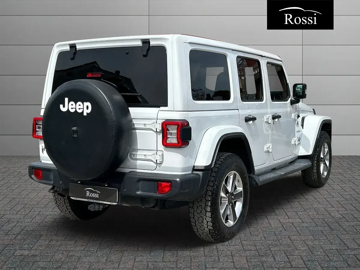 Occasion Jeep Wrangler Sahara 200 ch (147 kW) 2019 Blanc SUV