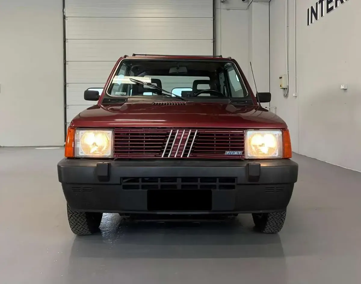 Usata Fiat Panda 4x4 50 CV (36 kW) 1988 Rosso Utilitaria