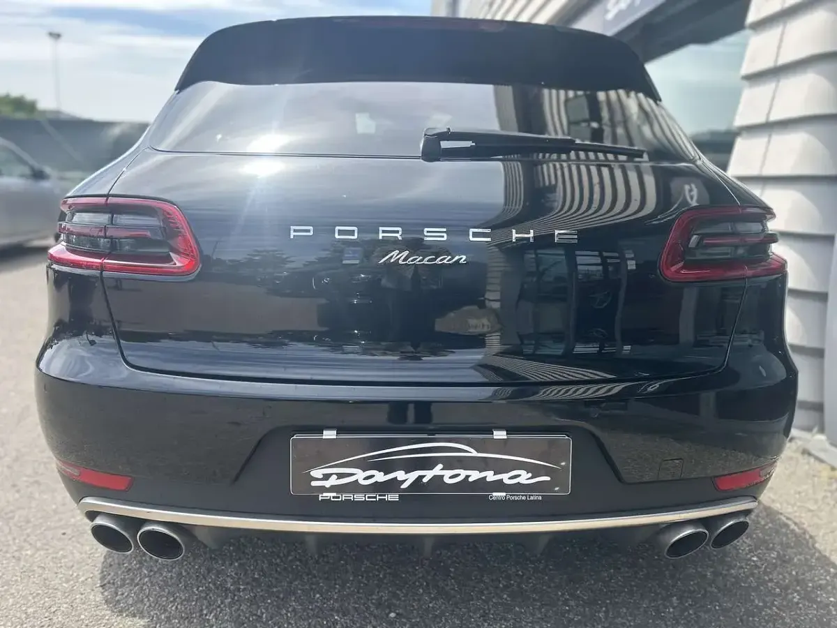 Usata Porsche Macan 250 CV (183 kW) 2016 Nero SUV