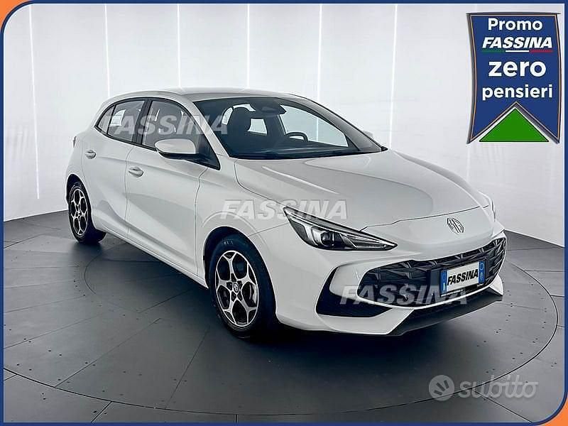Usata MG MG3 Comfort 116 CV (85 kW) 2025 Bianco Utilitaria