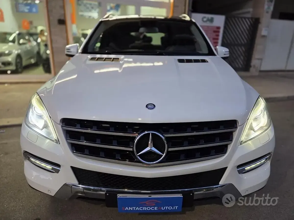 Usata Mercedes ML250 Premium 150 CV (110 kW) 2015 Bianco SUV