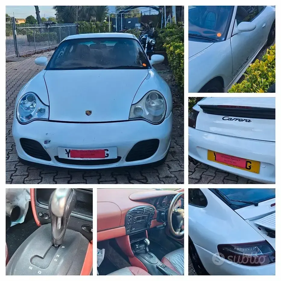 Usata Porsche 911 Carrera 2001 Bianco Coupé