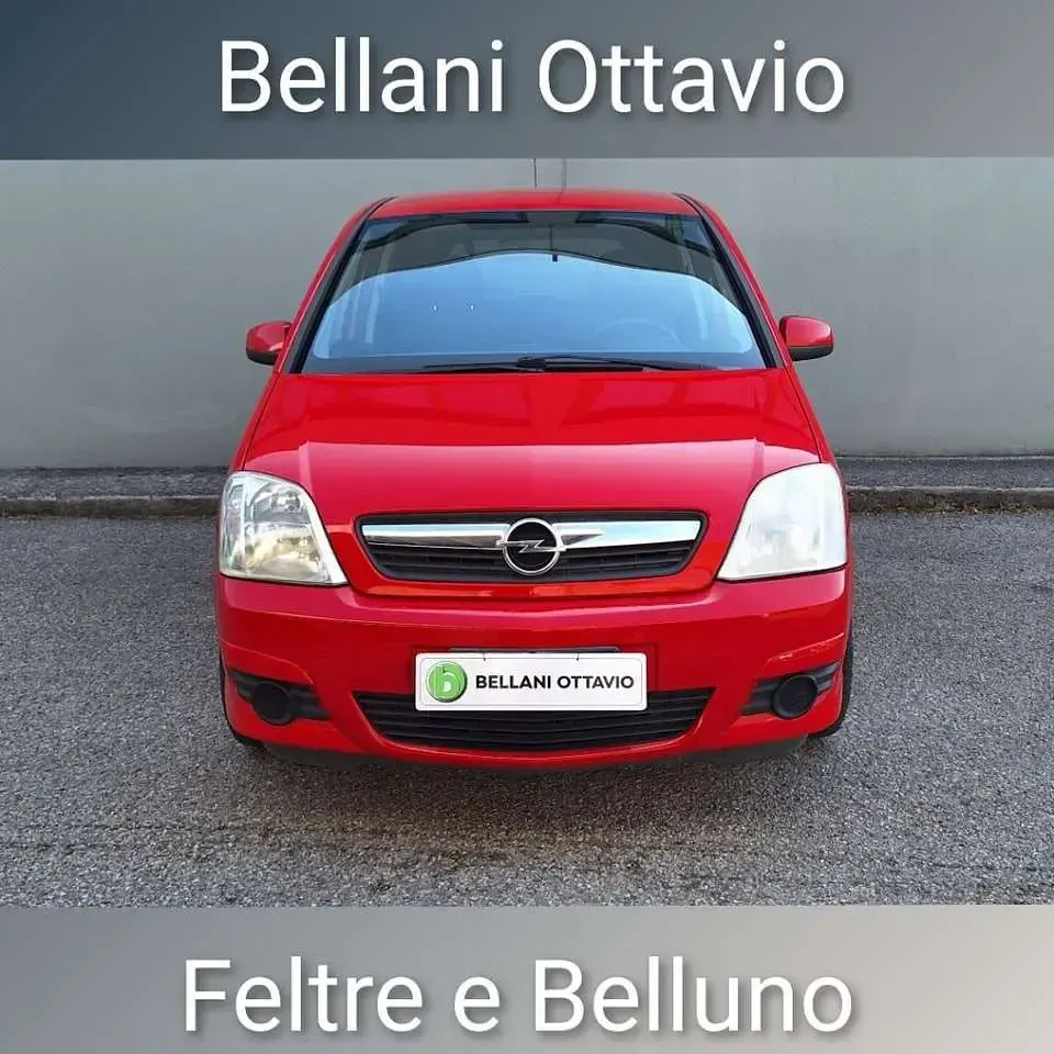 Usata Opel Meriva Enjoy 90 CV (66 kW) 2010 Rosso Monovolume