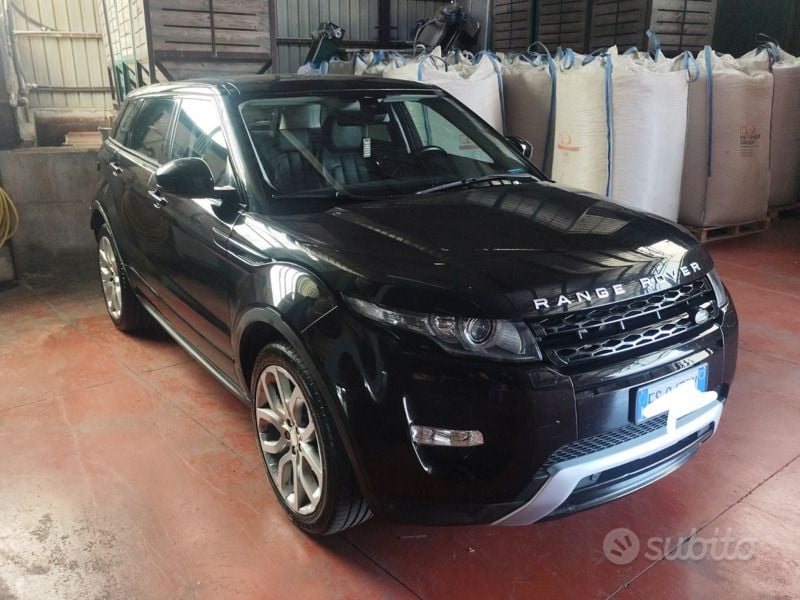 Usata Land Rover Range Rover evoque Dynamic 150 CV (110 kW) 2014 Nero SUV