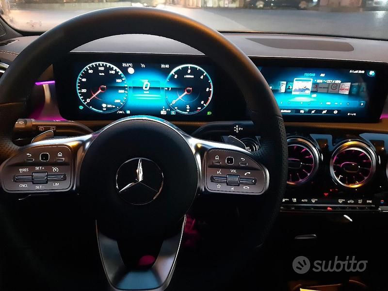 Usata Mercedes A180 Premium 2021 Bianco Berlina
