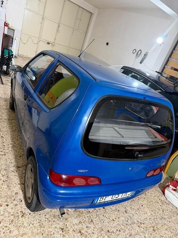Usata Fiat Seicento 2000 Blu Utilitaria