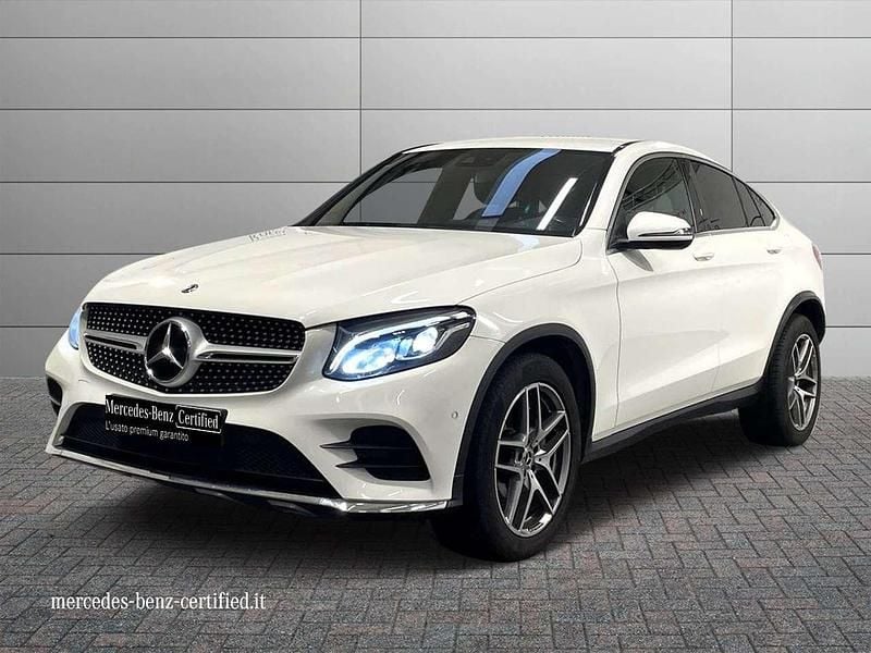 Bianco Usata 2020 Mercedes GLC220 Premium Coupé | 35.900 € (Buon prezzo) - Immagine 1/4