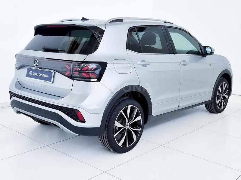 Nuova VW T-Cross R-line 115 CV (84 kW) 2025 Argento SUV