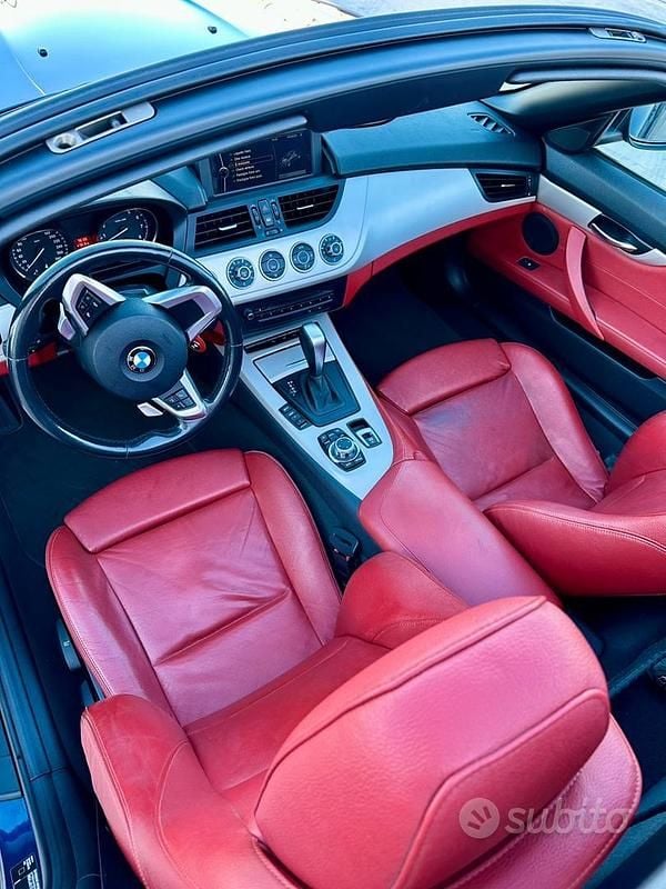 Usata BMW Z4 M Sport 204 CV (150 kW) 2011 Blu Cabrio