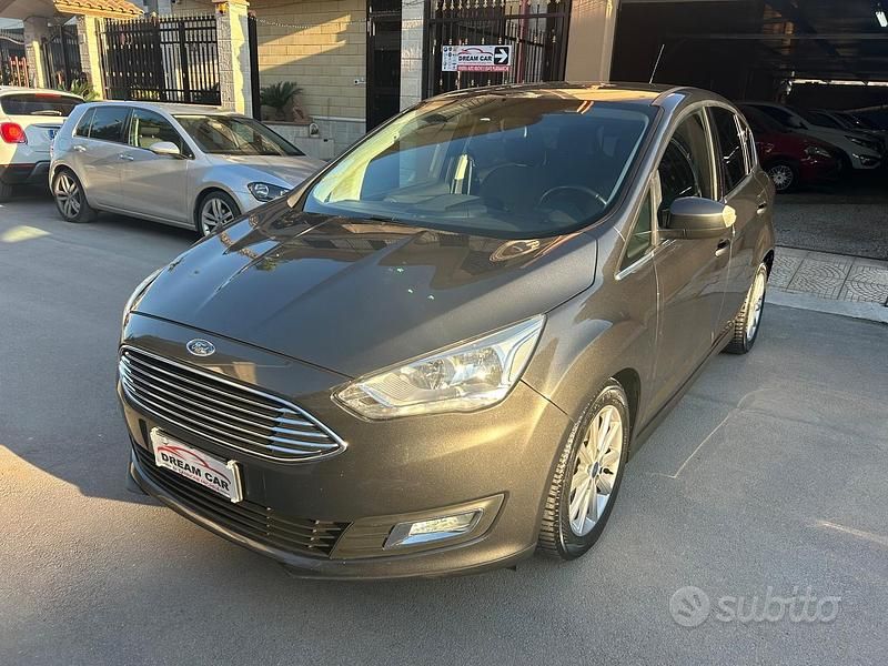 Brugt Ford C-MAX Titanium 120 HK (88 kW) 2017 Grå MPV