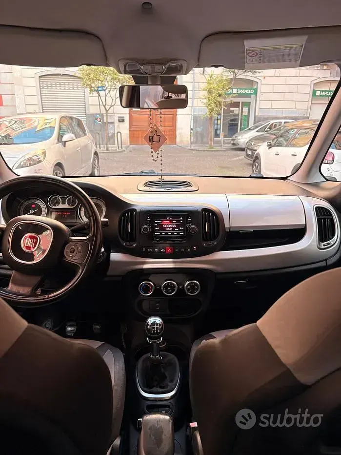 Usata Fiat 500L 120 CV (88 kW) 2014 Grigio Monovolume