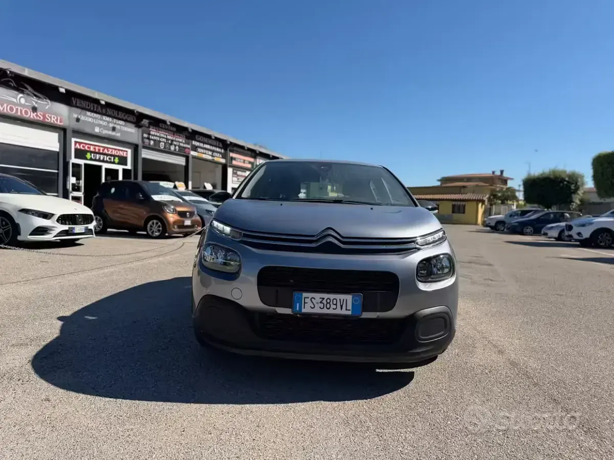 Usata Citroën C3 Feel 102 CV (75 kW) 2018 Grigio Utilitaria