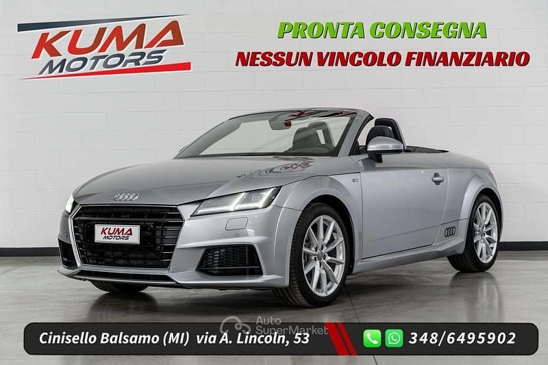 Usata Audi TT S-Line 180 CV (132 kW) 2016 Argento Coupé