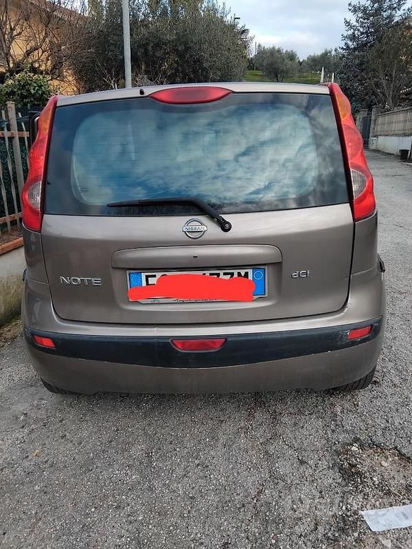 Usata Nissan Note 2007 Marrone Monovolume