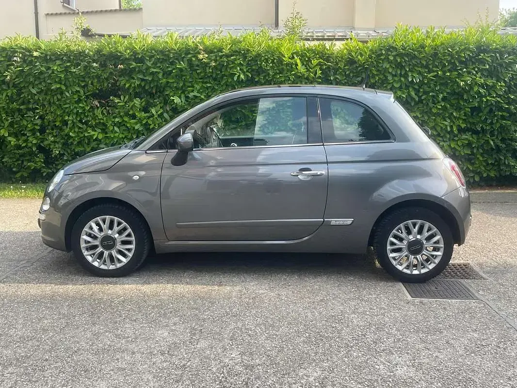 Usata Fiat 500 Lounge 69 CV (50 kW) 2015 Grigio Utilitaria