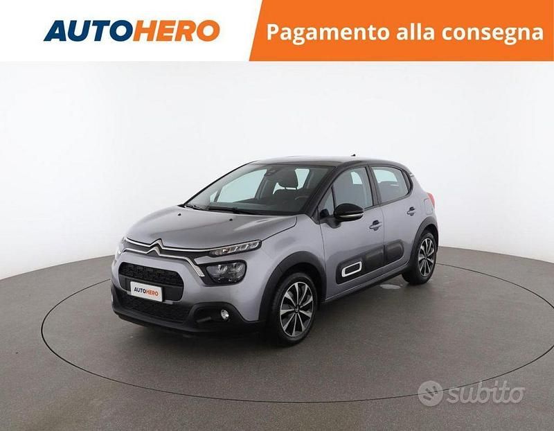 Grigio Usata 2022 Citroën C3 Feel Tre volumi | 12.399 € (Buon prezzo) - Immagine 1/2