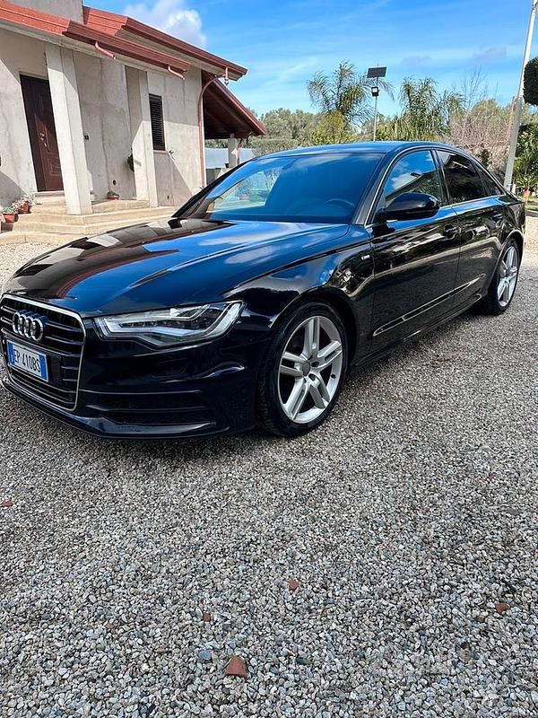 Usata Audi A6 S-Line 204 CV (150 kW) 2012 Nero Berlina