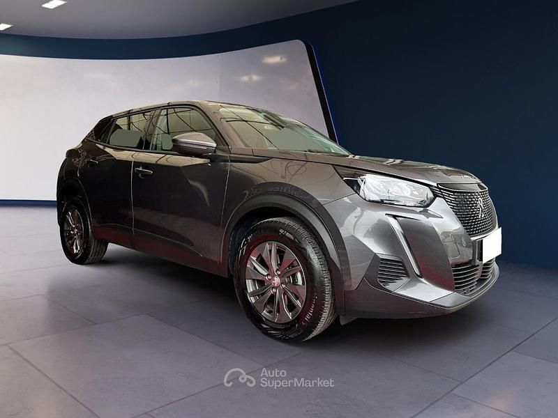 Usata Peugeot 2008 Active 101 CV (74 kW) 2021 Antracite metallizzato SUV