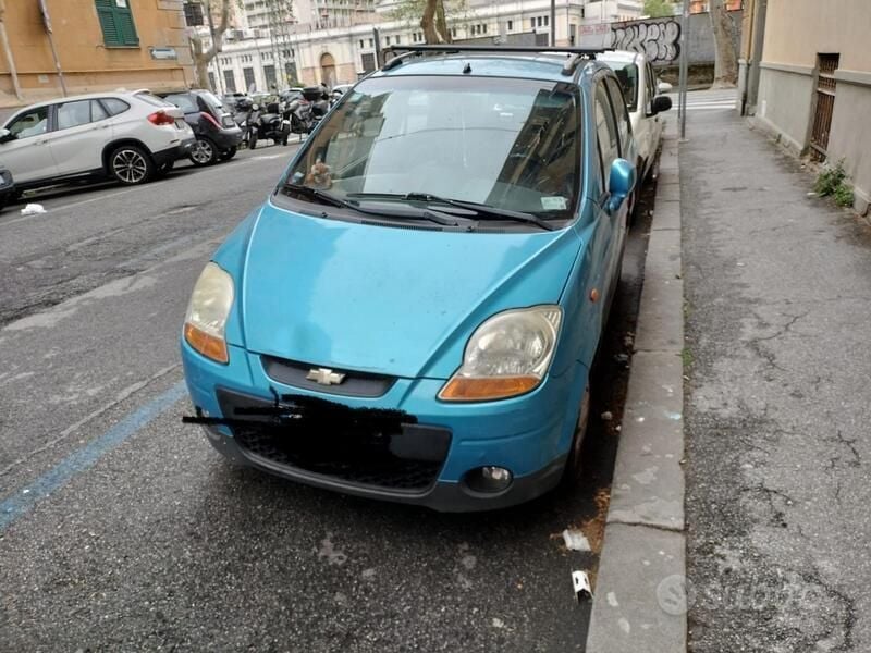 Blu/azzurro Usata 2007 Chevrolet Matiz SX Due volumi | 1000 € (Super prezzo) - Immagine 1/4