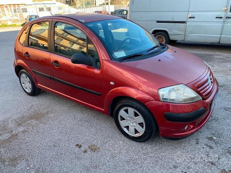 Usata Citroën C3 Elegance 73 CV (53 kW) 2002 Rosso Berlina
